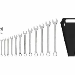 TEKTON [13]Combination Wrench Set With Holder, 15-Piece (1/4-1 In.) -TEKTON Shop 18772 3