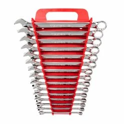 TEKTON [15]Combination Wrench Set With Holder, 15-Piece (8-22 Mm)