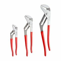 TEKTON [7]Groove Joint Pliers Set, 3-Piece (7, 10, 12-3/4 In.)