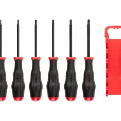 TEKTON [14]Torx High-Torque Black Oxide Blade Screwdriver Set With Holder, 6-Piece (T10-T30) -TEKTON Shop DHT92001 3