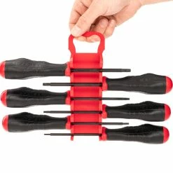 TEKTON [14]Torx High-Torque Black Oxide Blade Screwdriver Set With Holder, 6-Piece (T10-T30) -TEKTON Shop DHT92001 6