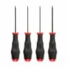 TEKTON [20]Hex High-Torque Black Oxide Blade Screwdriver Set, 4-Piece (1.5-3 Mm) -TEKTON Shop DHX91201 1