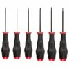 TEKTON [18]Hex High-Torque Black Oxide Blade Screwdriver Set, 6-Piece (2-6 Mm)