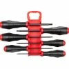 TEKTON [26]Hex High-Torque Black Oxide Blade Screwdriver Set With Holder, 6-Piece (2-6 Mm) -TEKTON Shop DHX92006 1
