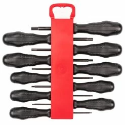 TEKTON [17]Hex High-Torque Black Oxide Blade Screwdriver Set With Holder, 10-Piece (5/64-5/16 In.) -TEKTON Shop DHX92101 4
