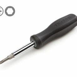 TEKTON [68]6-in-1 Torx Driver (T20 X T25, T27 X T30, Black)