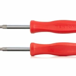 TEKTON [58]6-in-1 Phillips/Slotted Driver (#1 X 3/16 In., #2 X 1/4 In., Red) -TEKTON Shop DMS18010 3