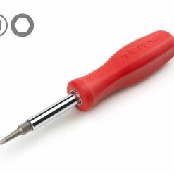 TEKTON [63]6-in-1 Square Driver (S0 X S1, S2 X S3, Red)