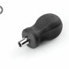 TEKTON [81]3-in-1 Stubby Driver Handle With 1/4 Inch Nut Driver Bit Tube (Black) -TEKTON Shop DMT13000 1