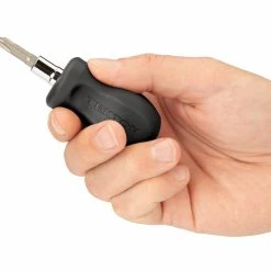 TEKTON [75]3-in-1 Stubby Phillips/Slotted Driver (#2 X 1/4 In., Black) -TEKTON Shop DMT13002 3
