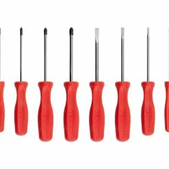 TEKTON [40]Hard Handle Screwdriver Set, 8-Piece (#0-#3, 1/8-5/16 In.)