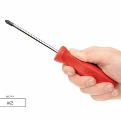 TEKTON [38]Hard Handle Screwdriver Set, 12-Piece (#0-#2, 1/8-1/4 In.) -TEKTON Shop DRV44004 3