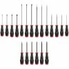 TEKTON [2]High-Torque Screwdriver Set, 22-Piece (#0-#3, 1/8-5/16 In., T10-T30)