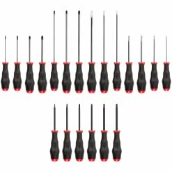 TEKTON [2]High-Torque Screwdriver Set, 22-Piece (#0-#3, 1/8-5/16 In., T10-T30)
