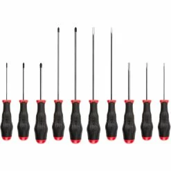 TEKTON [5]High-Torque Screwdriver Set, 12-Piece (#0-#2, 1/8-1/4 In.)