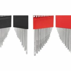 TEKTON [1]Ball End Hex Key Set With Holder, 28-Piece (0.050-3/8 In., 1.3-10 Mm) -TEKTON Shop KLX91301 3