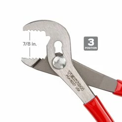 TEKTON [18]7 Inch Angle Nose Slip Joint Pliers (7/8 In. Jaw) -TEKTON Shop PGA16007 4