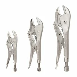 TEKTON [35]Straight Jaw Locking Pliers Set (3-Piece)