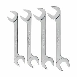 TEKTON [79]Angle Head Open End Wrench Set, 4-Piece (1-1/16 - 1-1/4 In.)