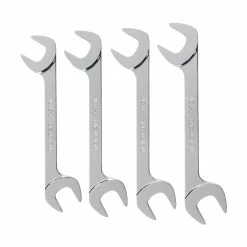TEKTON [80]Angle Head Open End Wrench Set, 4-Piece (1-5/16 - 1-1/2 In.)