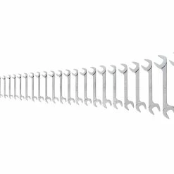 TEKTON [82]Angle Head Open End Wrench Set, 27-Piece (6-50 Mm)