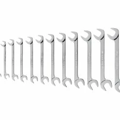 TEKTON [84]Angle Head Open End Wrench Set, 12-Piece (8-19 Mm)