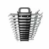 TEKTON [70]Angle Head Open End Wrench Set With Holder, 11-Piece (3/8-1 In.) -TEKTON Shop WAE91102 1