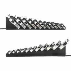 TEKTON [70]Angle Head Open End Wrench Set With Holder, 11-Piece (3/8-1 In.) -TEKTON Shop WAE91102 5