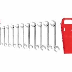 TEKTON [71]Angle Head Open End Wrench Set With Holder, 12-Piece (8-19 Mm) -TEKTON Shop WAE91201 3