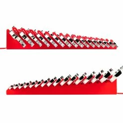 TEKTON [72]Angle Head Open End Wrench Set With Holder, 16-Piece (10-27 Mm) -TEKTON Shop WAE91202 5