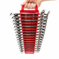 TEKTON [72]Angle Head Open End Wrench Set With Holder, 16-Piece (10-27 Mm) -TEKTON Shop WAE91202 6