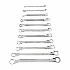 TEKTON [66]45-Degree Offset Box End Wrench Set, 11-Piece (6-32 Mm)