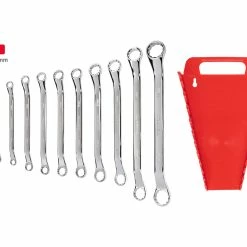 TEKTON [56]45-Degree Offset Box End Wrench Set With Holder, 11-Piece (6-32 Mm) -TEKTON Shop WBE24411 3