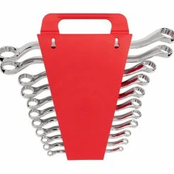 TEKTON [56]45-Degree Offset Box End Wrench Set With Holder, 11-Piece (6-32 Mm) -TEKTON Shop WBE24411 4