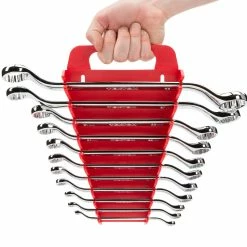 TEKTON [56]45-Degree Offset Box End Wrench Set With Holder, 11-Piece (6-32 Mm) -TEKTON Shop WBE24411 6