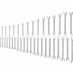 TEKTON [20]Combination Wrench Set, 46-Piece (1/4 - 1-1/4 In., 6-32 Mm)