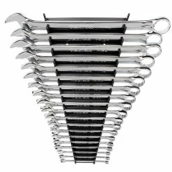 TEKTON [8]Combination Wrench Set With Rack, 19-Piece (1/4 - 1-1/4 In.)