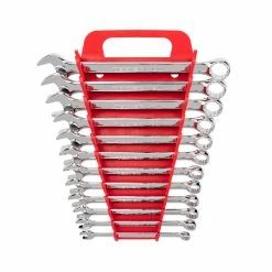 TEKTON [16]Combination Wrench Set With Holder, 12-Piece (8-19 Mm)