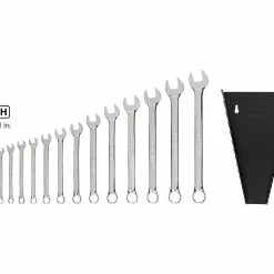 TEKTON [9]Combination Wrench Set With Rack, 15-Piece (1/4-1 In.) -TEKTON Shop WCB92106 3