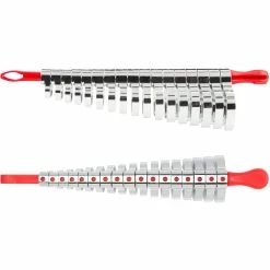 TEKTON [95]3/8 Inch Drive Crowfoot Wrench Set With Key, 17-Piece (8-24 Mm) -TEKTON Shop WCF91202 3