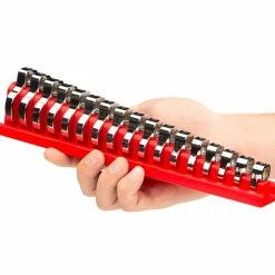 TEKTON [91]3/8 Inch Drive Crowfoot Wrench Set With Rack, 17-Piece (8-24 Mm) -TEKTON Shop WCF92202 4